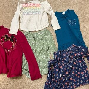 Colorful Girls' Clothing Bundle of 5